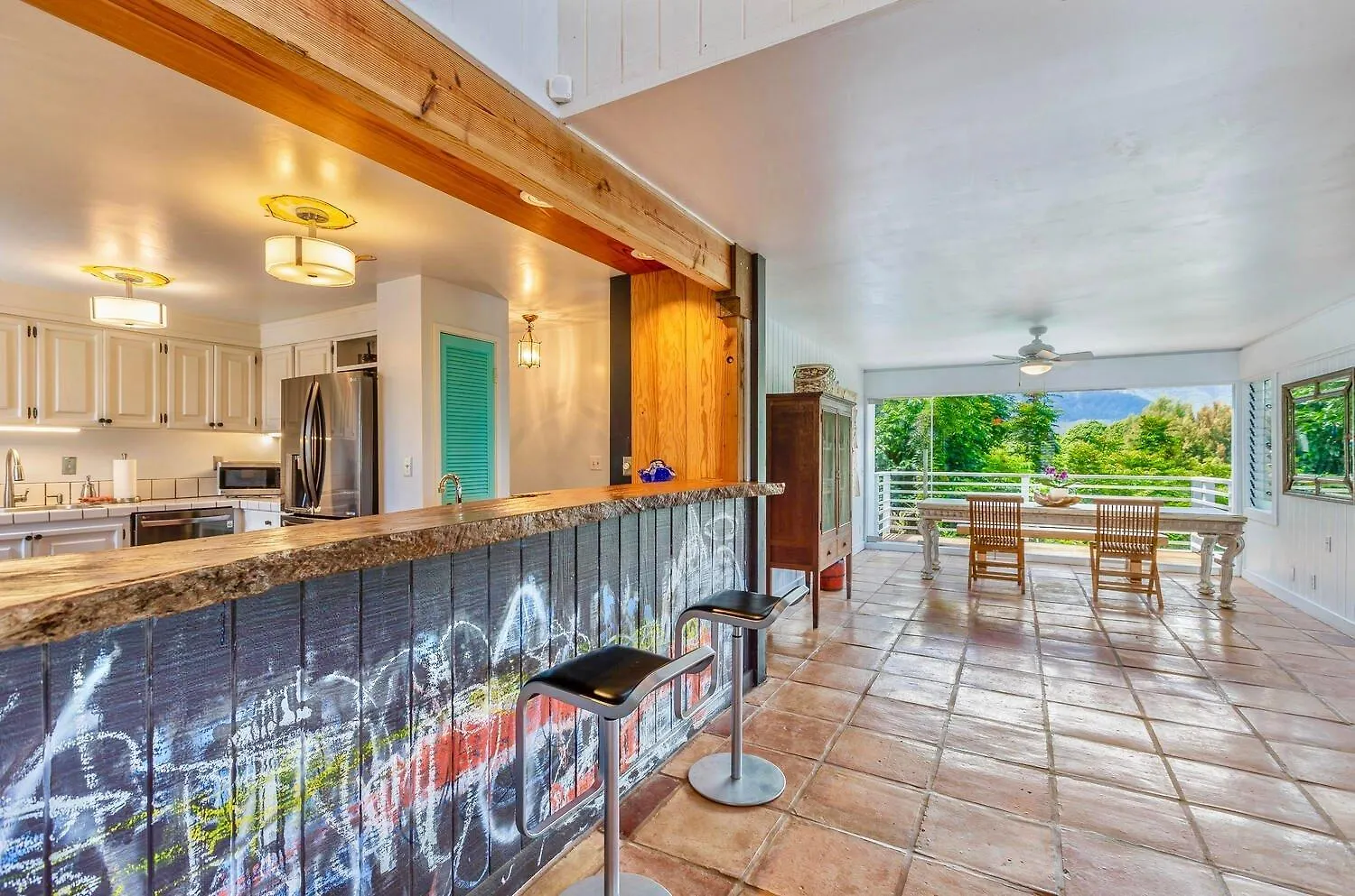 Σπίτι διακοπών Boho Paradise, Mountain And Ocean Views, Private Pool, Ac, Beach Gear Princeville