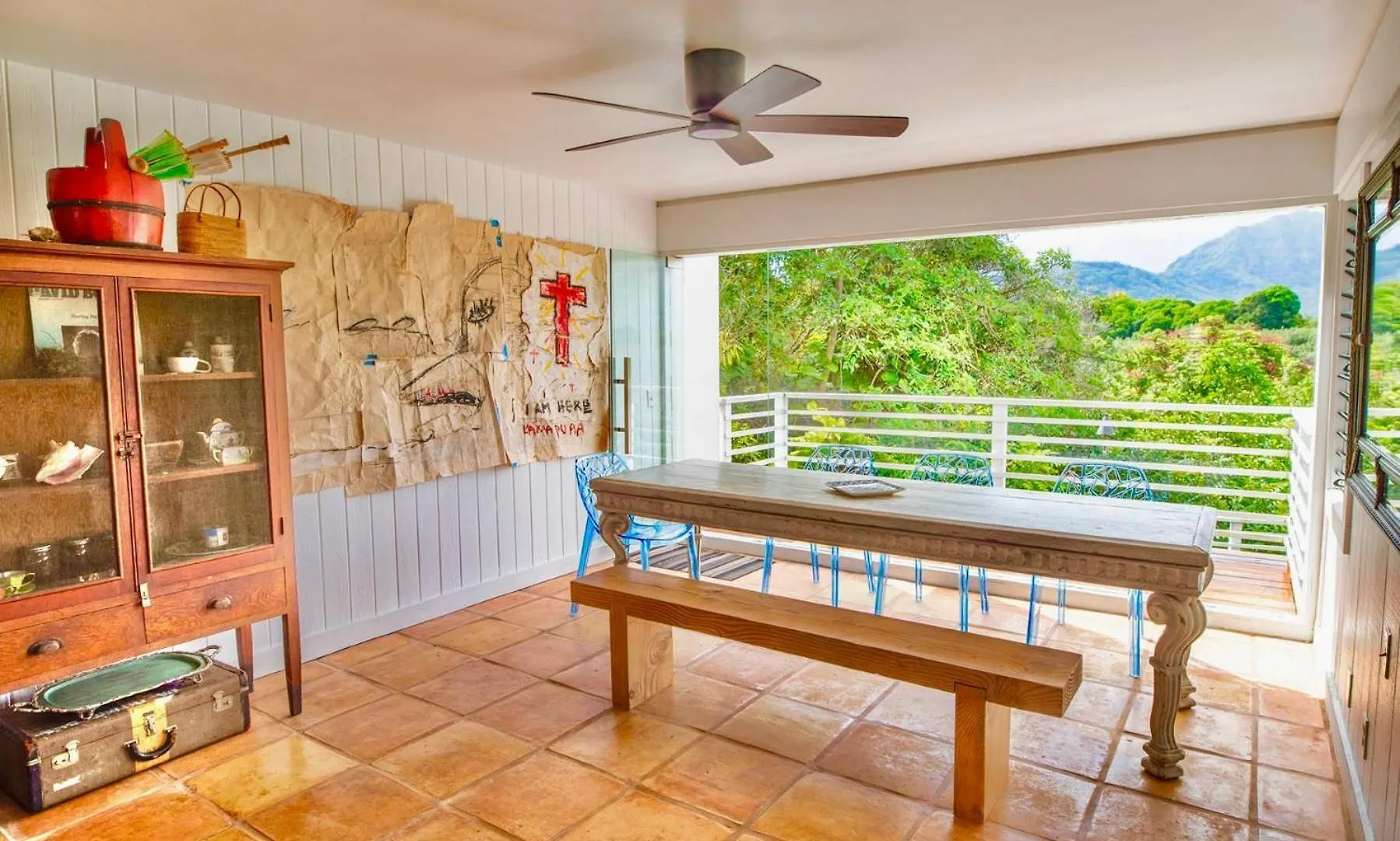Σπίτι διακοπών Boho Paradise, Mountain And Ocean Views, Private Pool, Ac, Beach Gear Princeville