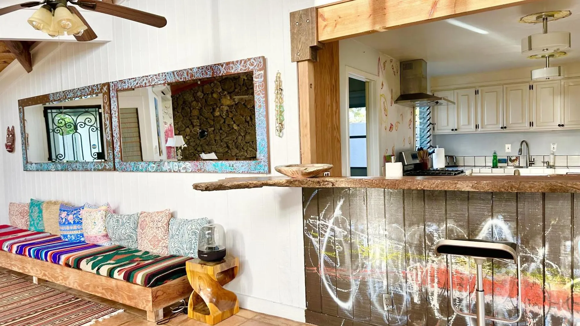 Boho Paradise, Mountain And Ocean Views, Private Pool, Ac, Beach Gear Princeville Σπίτι διακοπών